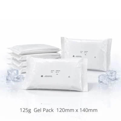 Unfrozen Gel Ice Packs 125g 120 × 140mm (Pack of 60)