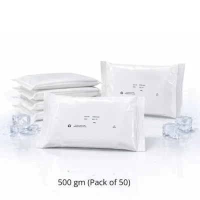 Unfrozen Gel Ice Packs 500g (Pack of 50)